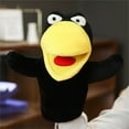thumbnail image 1 of Crow Hand Puppets Crow Plush Puppets,9" Realistic Crow Stuffed Animal Puppets for Kids Crow Puppet for Adults with Movable Mouth, 1 of 8