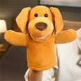 thumbnail image 1 of Animal Hand Puppets with Movable Mouth Cartoon Puppy Stuffed Animal Plush Puppets Toys Interactive Plush Toys Kids Adults Hand Puppets for Role Play Storytelling Show Theater, 1 of 8