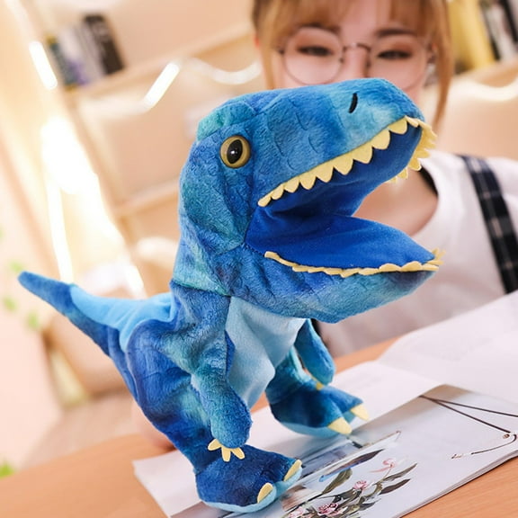 Animal Hand Puppets with Open Movable Mouth Toy for Boys Girls Kids Toddlers