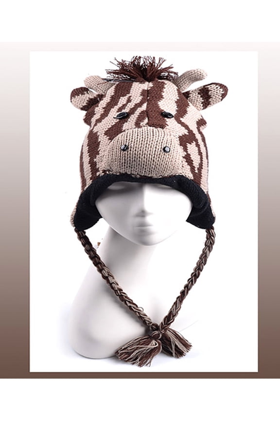 Animal Hat Knitted Giraffe - HT-AHT2530
