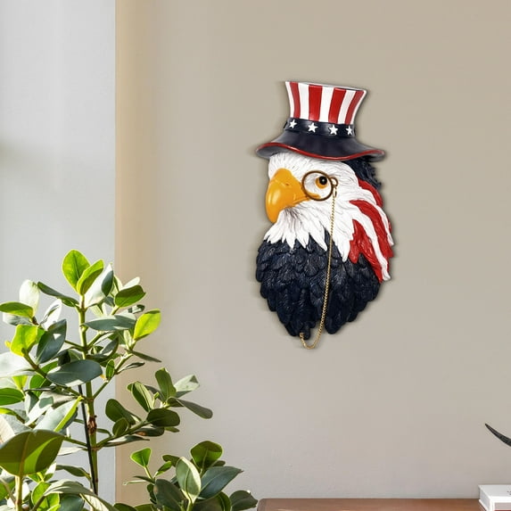 Animal Head Wall Sculptures Decor ,Vintage 3D Wall Decor Art for Animal Heads for Wall Lightweight Material Accent Wall Hanging Room Decor for Maximalist