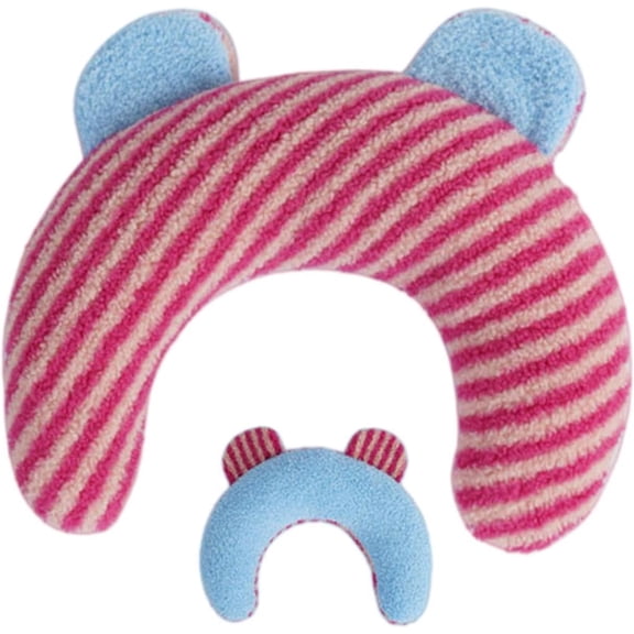 Animal Headrest Pillow Soothing Neck Support, Gentle Plush Cushion, Fit Design | Cervical Care Structure, Deep Sleep Helper for Small Large Pets Resting