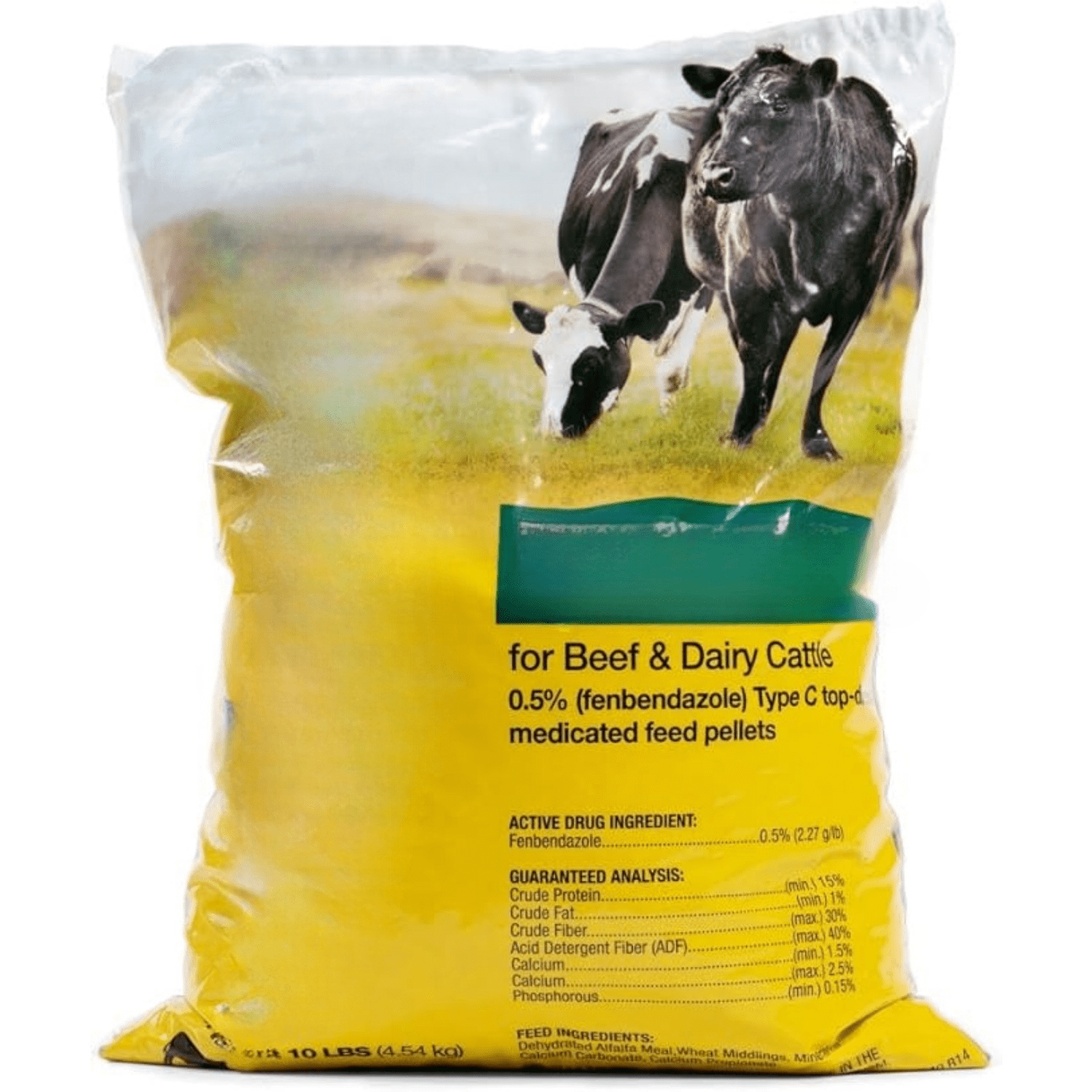 Animal Health Safe-Guard Dewormer 0.5% Alfalfa-Based Pellets 10lb
