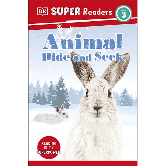 Animal Hide and Seek: DK Super Readers Level 3 by DK 2023 Paperback NEW