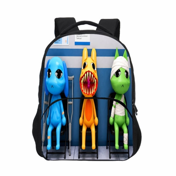 Animal Hospital Backpack for Teens Students 40CM Cartoon Bookbag with ...
