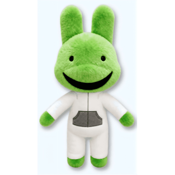 Animal Hospital Intern Plush Green, Limited Edition, 10", by Guvpev