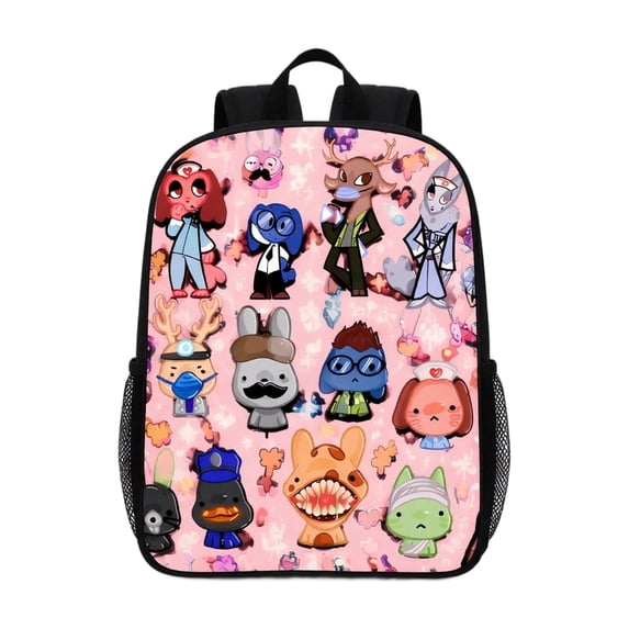 Animal Hospital Laptop Backpack, Lightweight Waterproof School Bag with Padded Straps, Durable Travel Bookbag for Daily Use and Commute