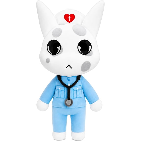 Animal Hospital Plush, 10” Cute Plush Toys, Soft Stuffed Animals for Gifts