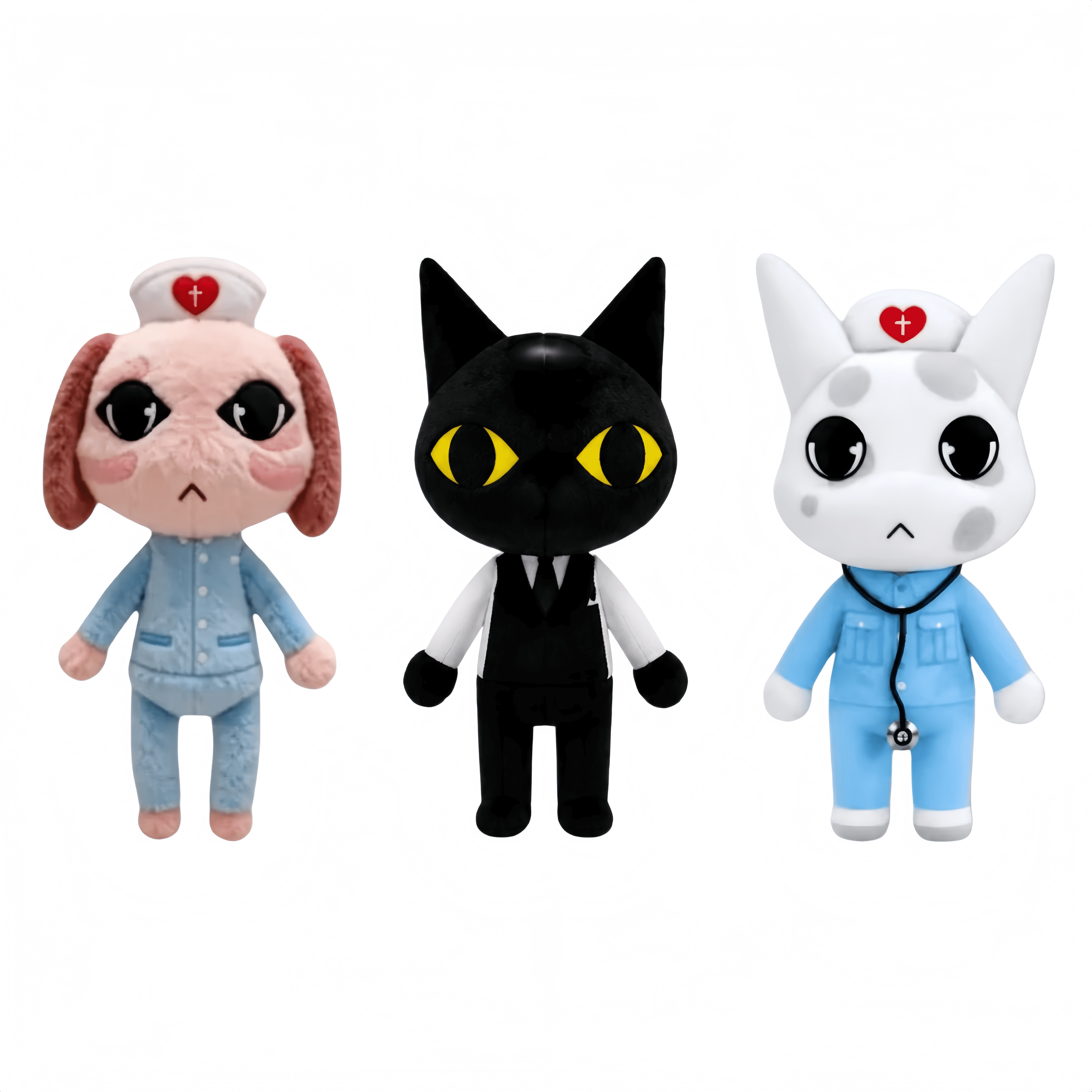 Animal Hospital Plush,3PCS