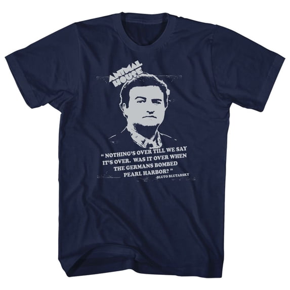 Animal House Blutoism Navy Heather Adult T-Shirt 4Xl