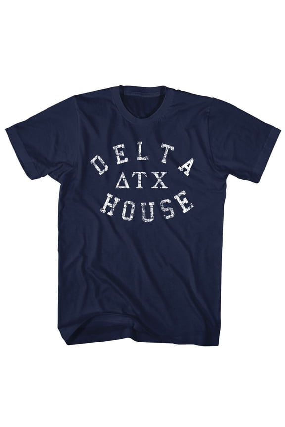 Animal House Delta House Navy Adult T-Shirt 2Xlt