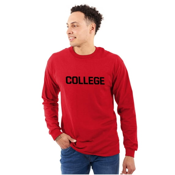 Animal House Faber College Frat Party Long Sleeve TShirt Men Women Brisco Brands X