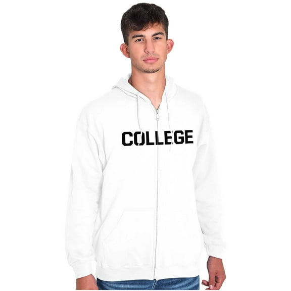 Animal House Faber College Frat Party Zip Up Hoodie Men's Women's Brisco Brands M