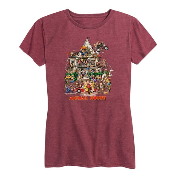 Animal House - Find The Character In The Maze - Women's Short Sleeve Graphic T-Shirt