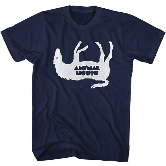 Animal House Horsey Navy Adult T-Shirt 2Xlt