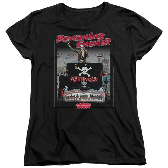 Animal House Ramming Speed S/S Women's T-Shirt Black