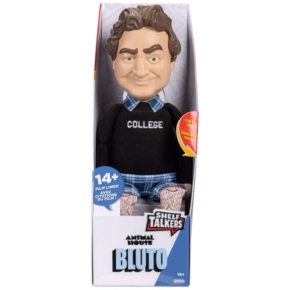 Animal House Shelf Talkers Bluto Pull String Plush Figure with Sounds