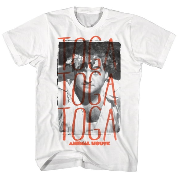 Animal House Toga Toga Toga White Adult T-Shirt