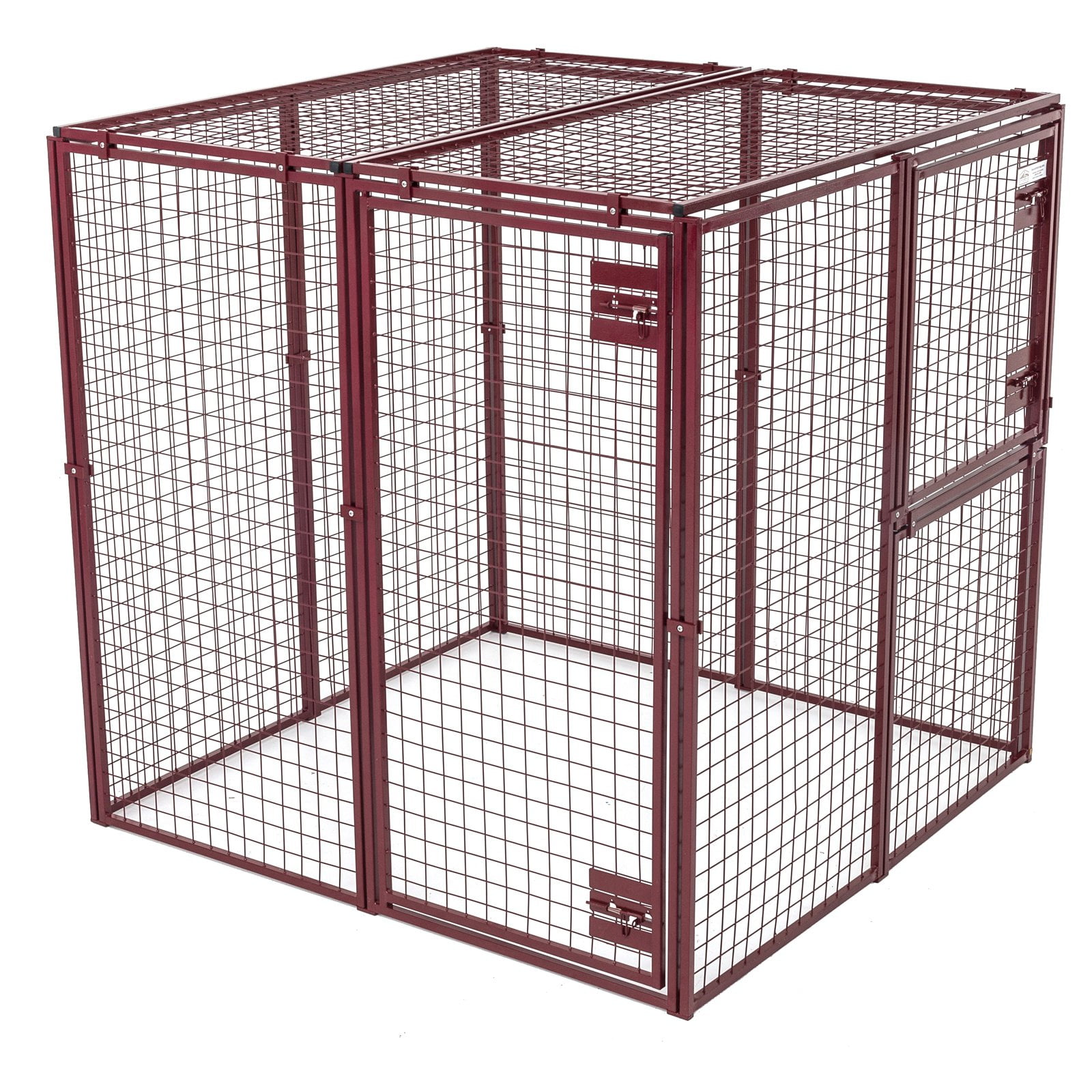 Animal House Ultra Heavy Duty 60"L x 60"W x 60"H Flat Covered Pen
