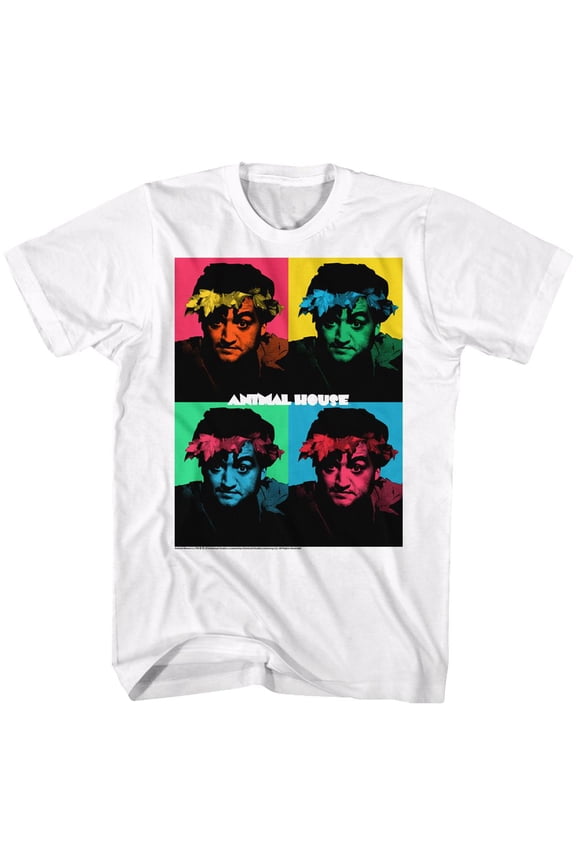 Animal House Warhol White Adult T-Shirt 4Xl