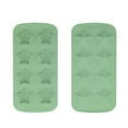 thumbnail image 1 of ​Animal Ice Cube Tray Set with 3D Star & Bear/Owl/Bird Shapes - BPA-Free Kids Safe Mold, Easy Release Popsicle Maker for Summer Treats & DIY Snacks Green, 1 of 1