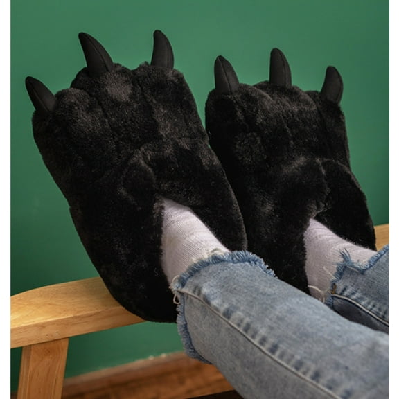 Animal - Inspired Claw Slippers Unisex Cozy Warm Home Shoes Festive Gifts for Winter Christmas Halloween