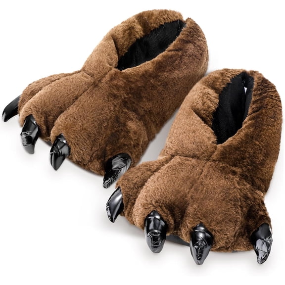 Animal - Inspired Claw Slippers Unisex Cozy Warm Home Shoes Festive Gifts for Winter Christmas Halloween