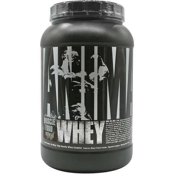 Universal Nutrition Animal Whey - About 27 Servings - Brownie Batter