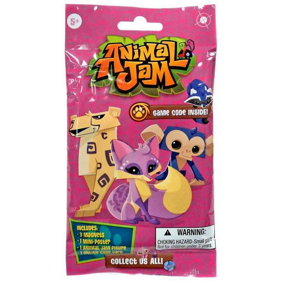 Animal Jam Magnet Card Mystery Pack