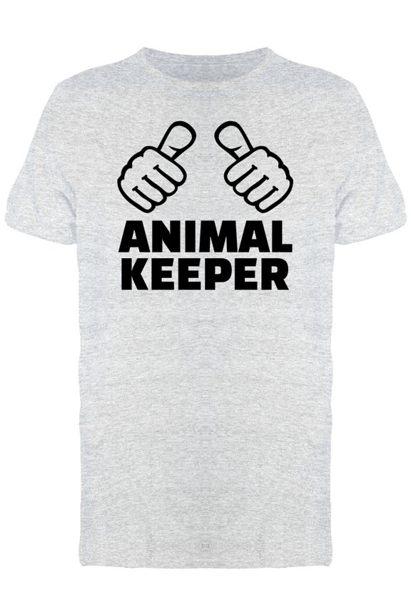 Animal Keeper Thumbs Graphic Tee Men's -Image by Shutterstock