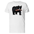 thumbnail image 1 of Black Bear Eatin Salmon Tee Men's -Image by Shutterstock, 1 of 4