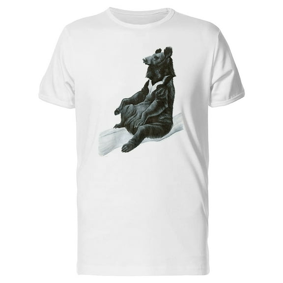 Animal Kingdom Bear Wild T-Shirt Men -Image by Shutterstock, Male Medium