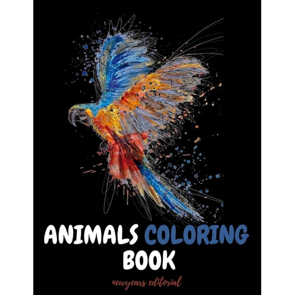 Animal Kingdom Coloring Book: Animal Kingdom with 25 Coloring Pages, (Paperback)