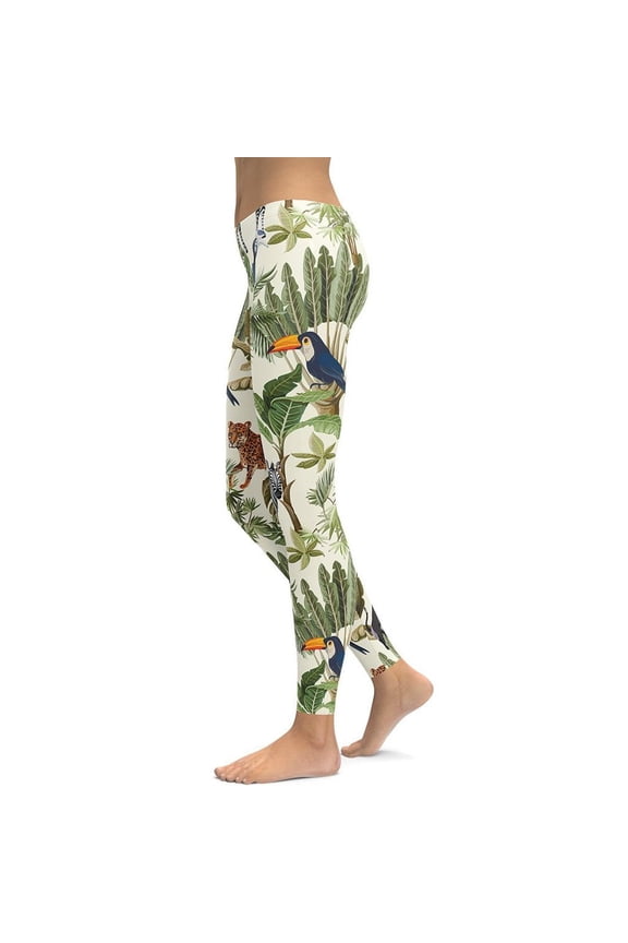 Animal Kingdom Leggings Size: XS for Women | FIERCEPULSE