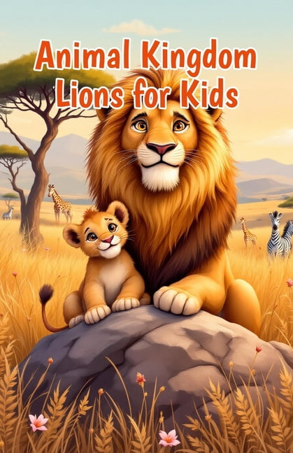 Animal Kingdom Lions for Kids: 100+ Fun Facts About Lion Prides, Cubs, Hunting, Habitat, and Wildlife Conservation, (Paperback)