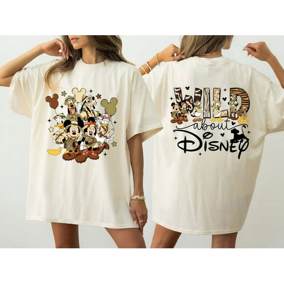 Animal Kingdom T-Shirt, Mickey Safari Wild Shirt, Lion King Disney Wild Trip, Mickey And Friends Wild, Wild About Disney Tee