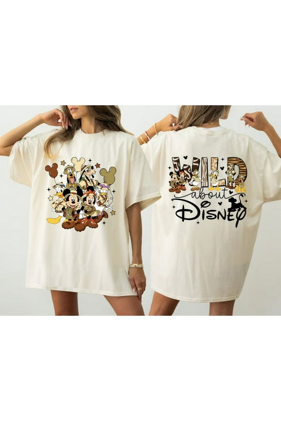 Animal Kingdom T-Shirt, Mickey Safari Wild Shirt, Lion King Disney Wild Trip, Mickey And Friends Wild, Wild About Disney Tee