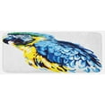 thumbnail image 1 of Animal Kitchen Mat, Painting Style Parrot Profile Exotic Creature Tropical Nature Theme, Plush Decorative Kitchen Mat with Non Slip Backing, 47" X 19", Pale Blue Navy Blue, by Ambesonne, 1 of 1