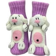 thumbnail image 1 of Animal Knitted Socks - Plush Crew Socks with 3D Animal Design, Cozy All-Season Gift Socks for Women & Teens, 1 of 6