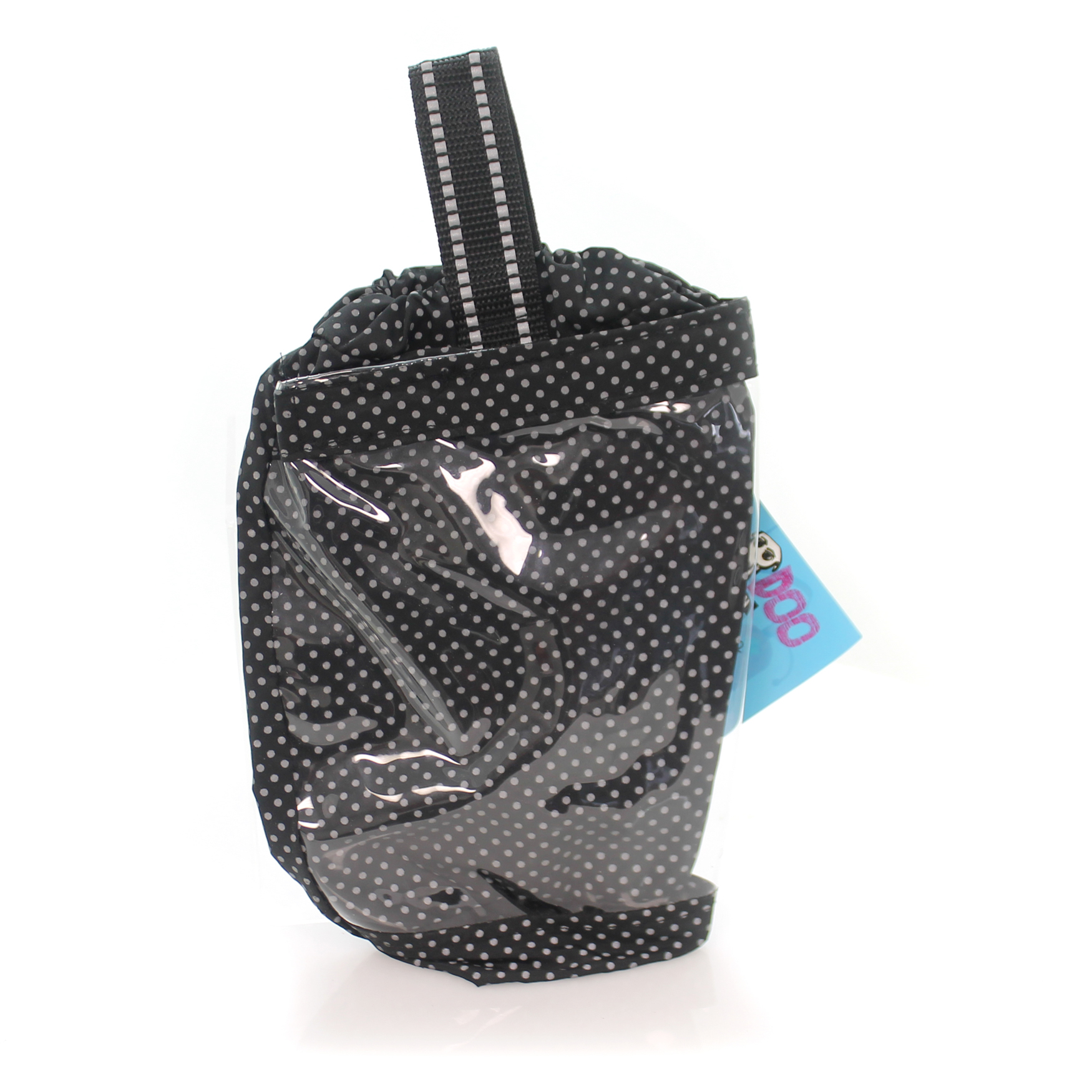 Animal Large Pouch Fabric Bag Dog Leash Walking Lgpouch Black