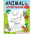thumbnail image 1 of Animal Letter Tracing: Letter Tracing Book for Preschoolers: Letter Tracing Book, Practice For Kids, Ages 3-5, Alphabet , (Paperback), 1 of 1
