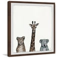 thumbnail image 1 of Animal Life Framed Painting Art Print, 32.00" x 1.50", 1 of 6