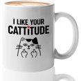 thumbnail image 1 of Animal Lover Mug White 11oz - Like Your Cat - Animal Lover Pet Mom Veterinarian Animal Rescue Vet Tech, 1 of 7