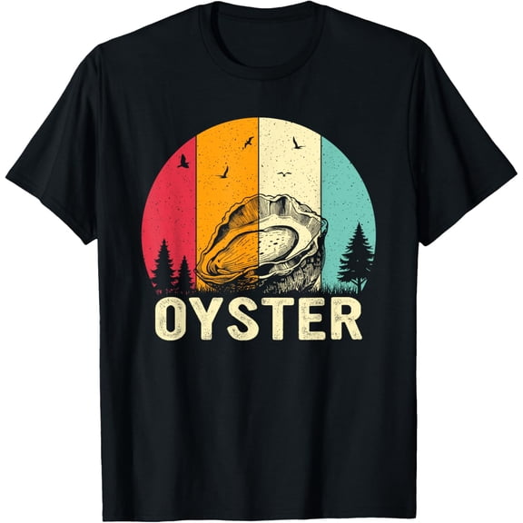 Animal Lovers Oyster Retro Vintage T-Shirt