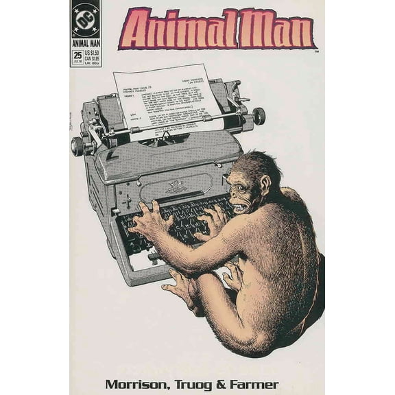 Animal Man #25 VF ; DC Comic Book