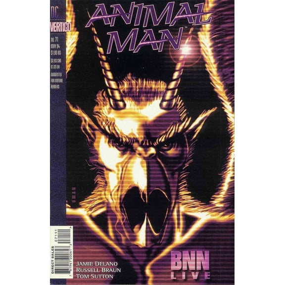 Animal Man #71 VF ; Vertigo Comic Book