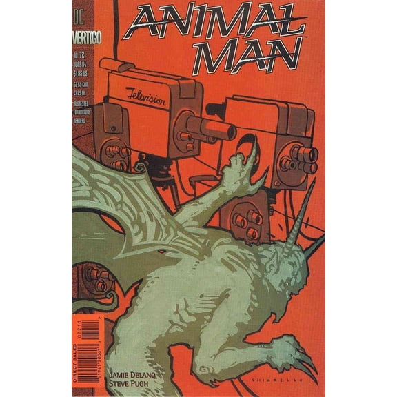 Animal Man #72 VF ; Vertigo Comic Book