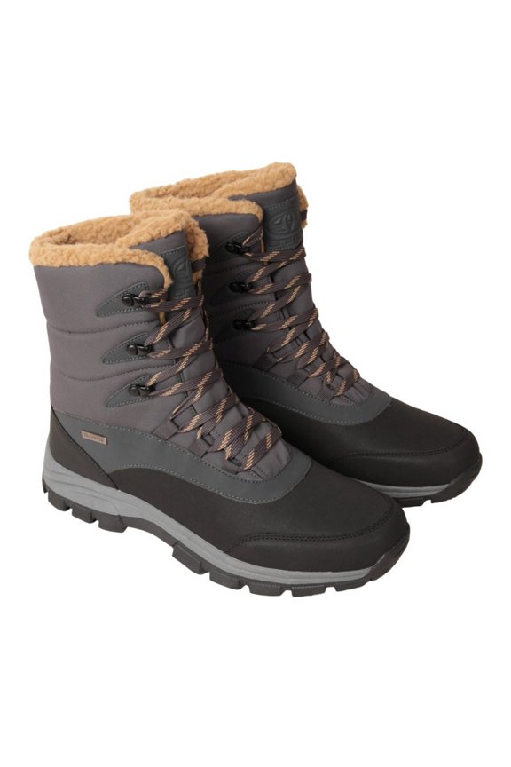 Mens Blizzard Waterproof Snow Boots