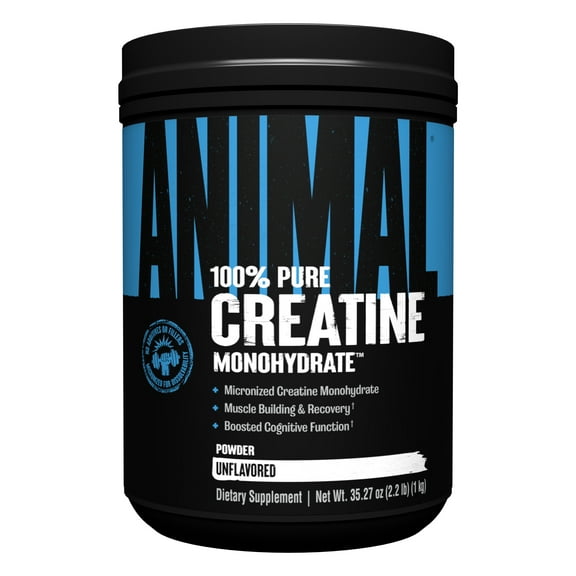 Animal Micronized Creatine - Muscle Building Creatine Monohydrate Powder 1kg