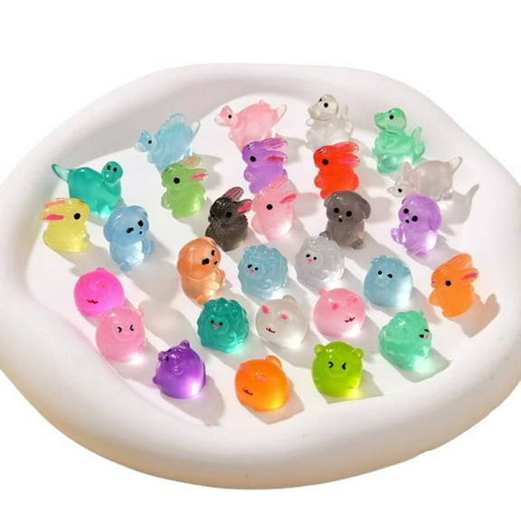 Animal Model Cartoon Night Light Blind Bag With One Unique Animal Model In Cartoon Style Glow-In-The-Dark Effect Randomly Dered For Big Kids And Teens